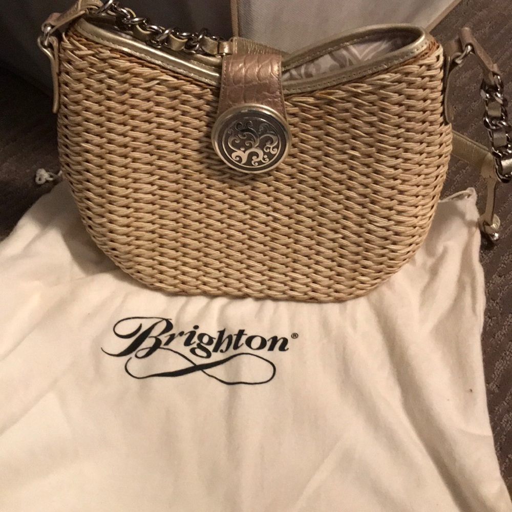 Brighton Straw Shoulder Bag